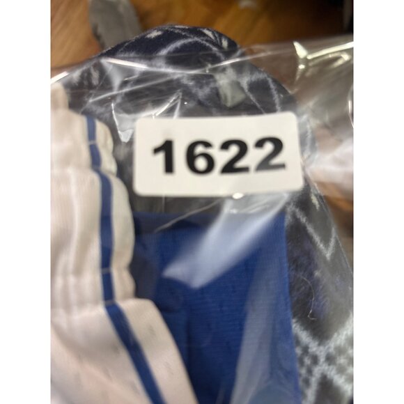 New York Knicks NBA Basketball Shorts White & Blue With Orange Trim L-SIZE YOUTH - Picture 12 of 12